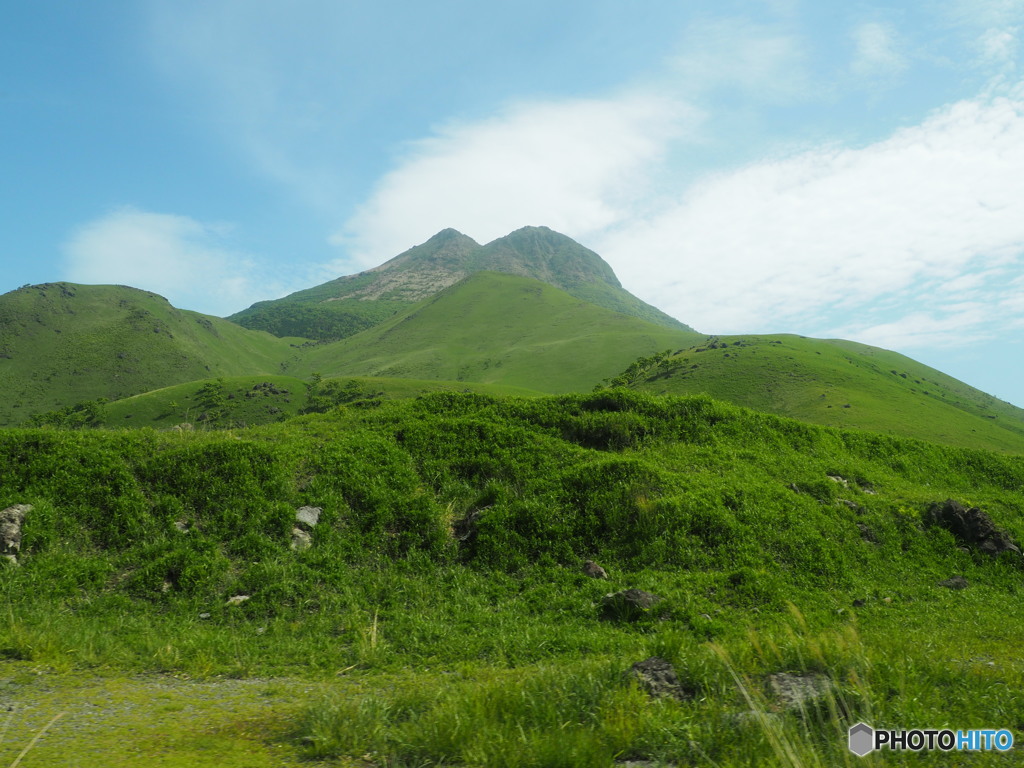 二百名山　由布岳