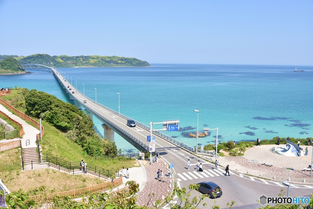 春の角島大橋