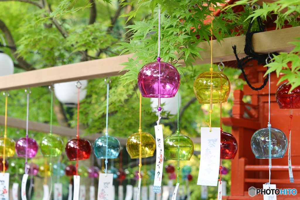 山口県宇部市琴崎八幡宮風鈴まつり