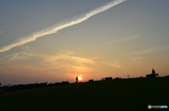 今日の宇部空港横の公園