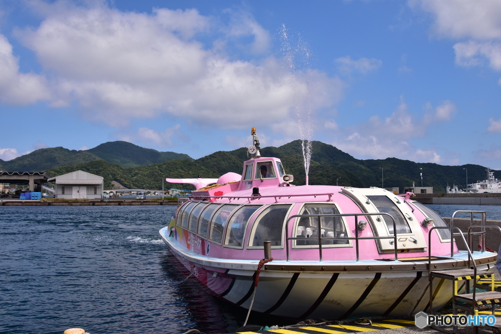 青海島遊覧船