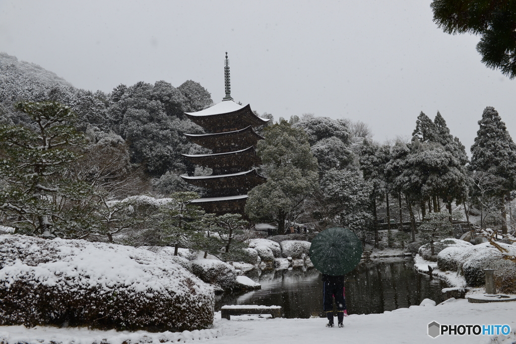 山口県瑠璃光寺五重塔
