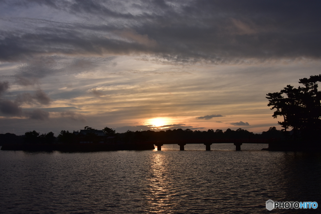 早朝の常盤公園