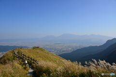 阿蘇くじゅう国立公園北山展望所より