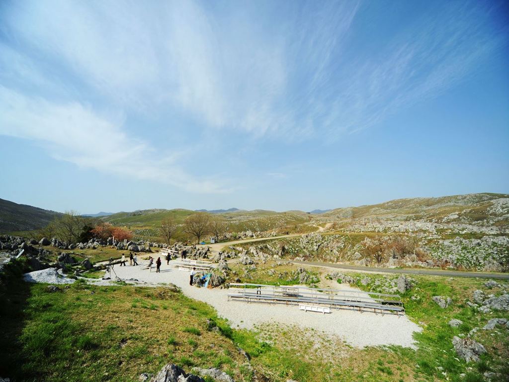 秋吉台　カルスト台地