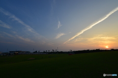 今日の宇部空港横の公園