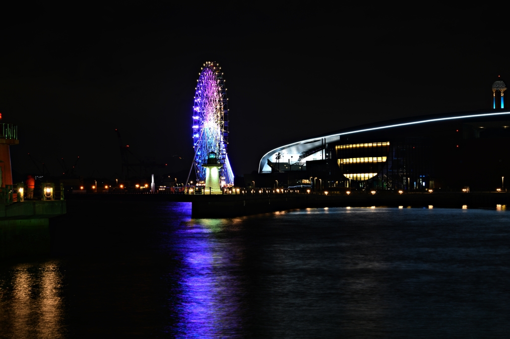 下関唐戸からの夜景