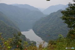 西山高原キャンプ場から