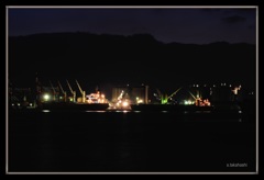 職場からの夜景