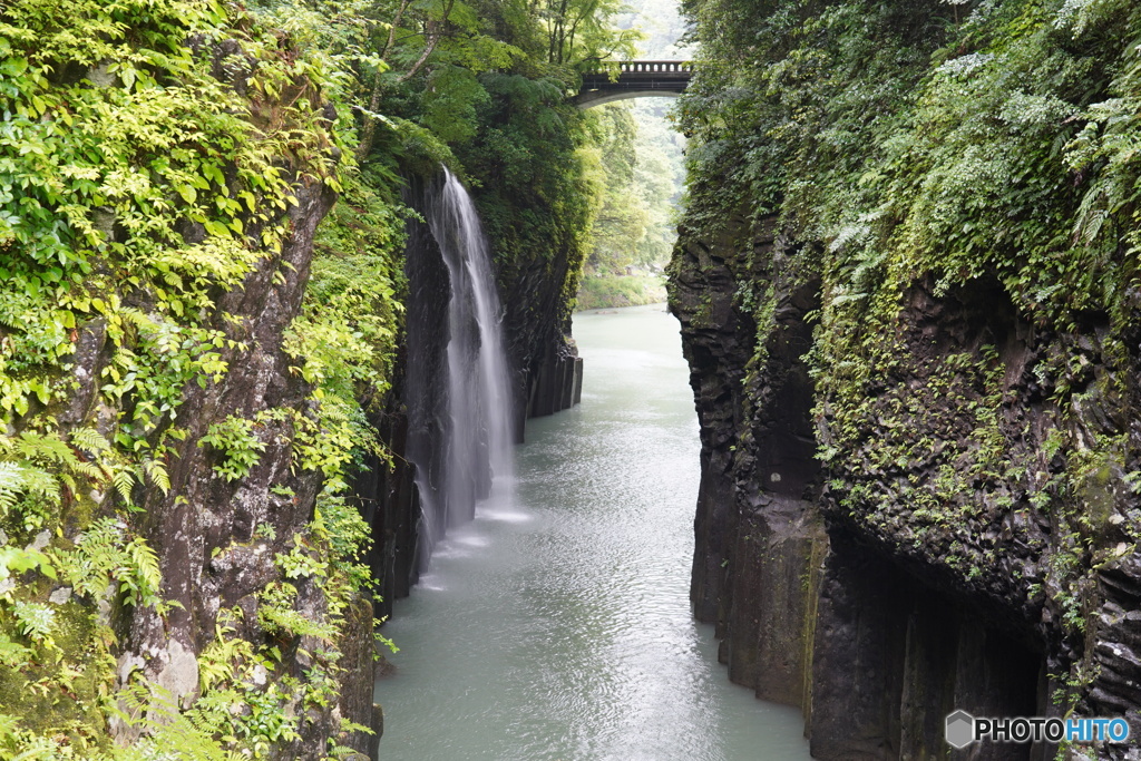 高千穂峡　真名井の滝