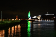 下関唐戸からの夜景 下関唐戸からの夜景