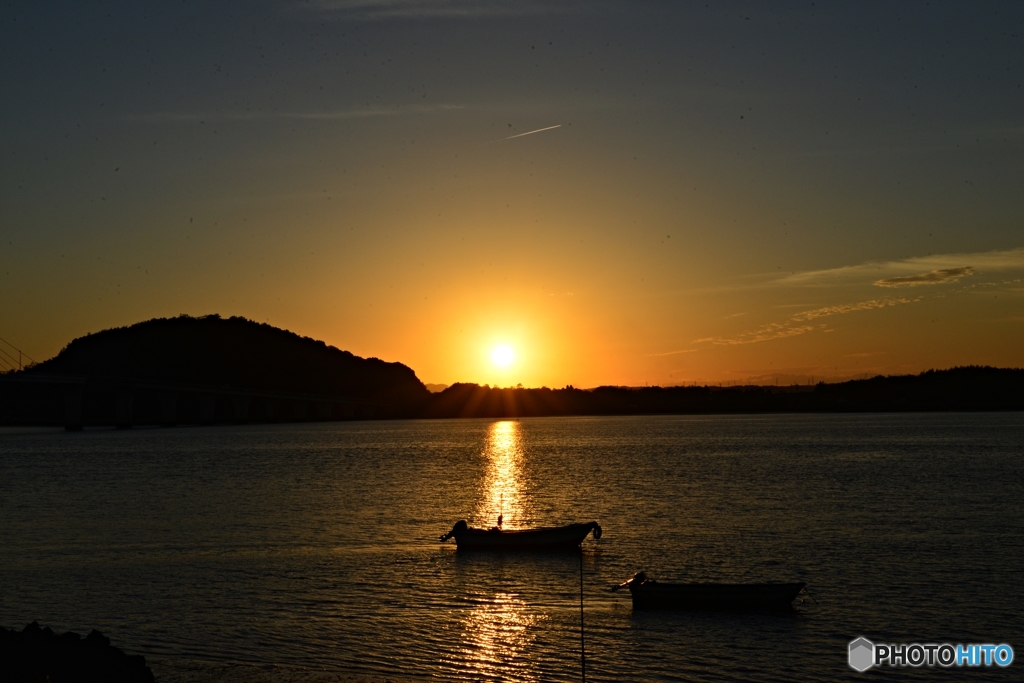 周防大橋横から