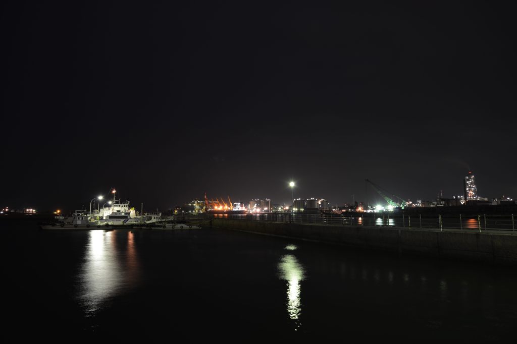 職場から見た夜景