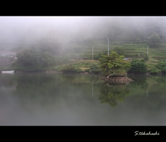 霧の池
