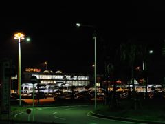 夜の宇部空港