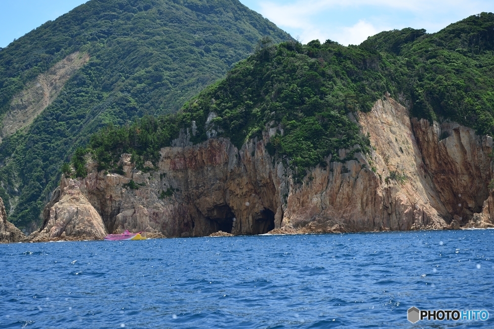 青海島遊覧船