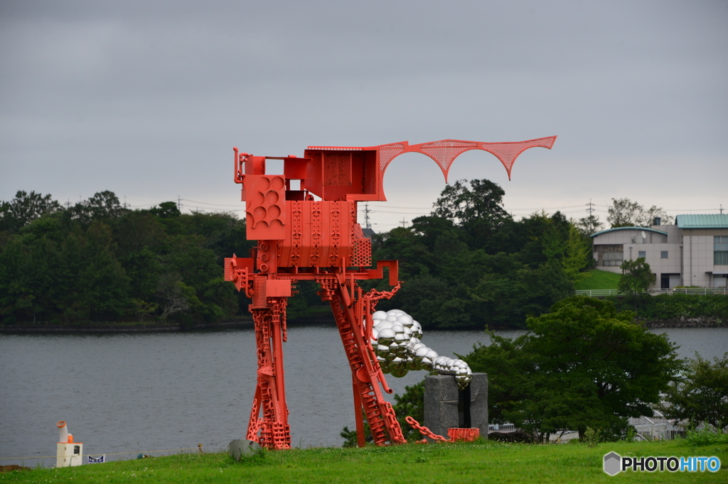 常盤公園を代表する彫刻