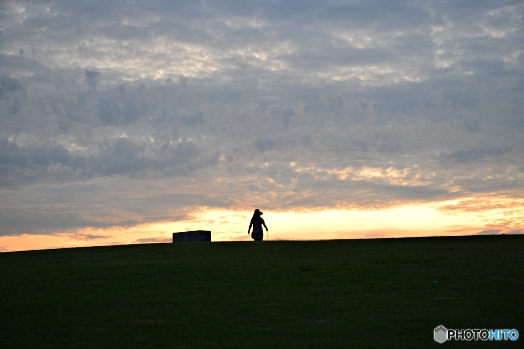 宇部空港横の公園