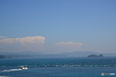角島大橋からの海