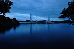 朝の常盤大橋