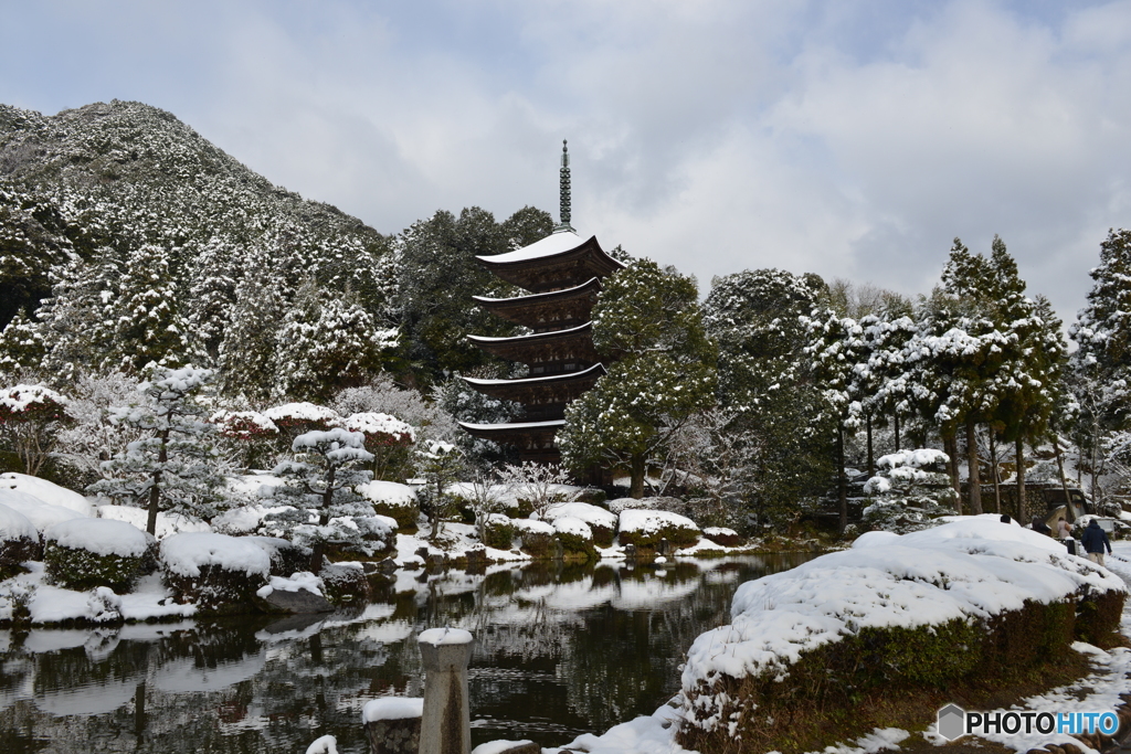 山口の瑠璃光寺五重塔