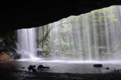 鍋ヶ滝  水のカーテン