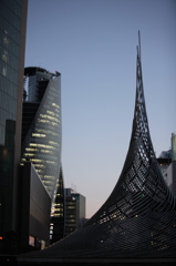 名駅夕景