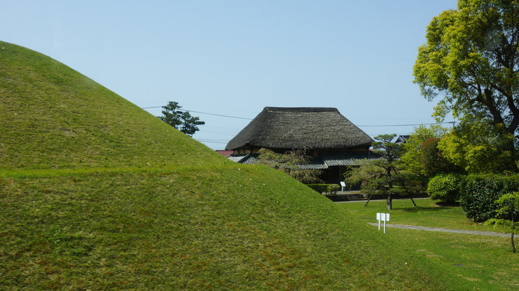 古墳と古民家