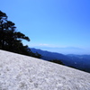 昇仙峡３：頂上の巨石