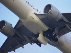 シリーズ旅客機　格納