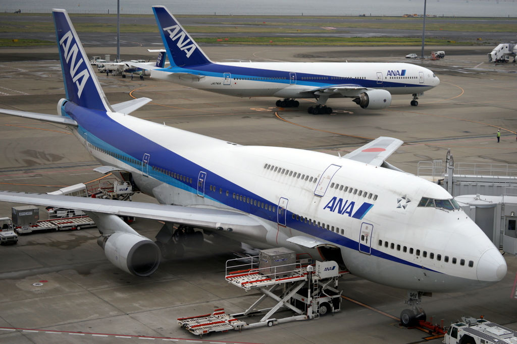 見納めの747
