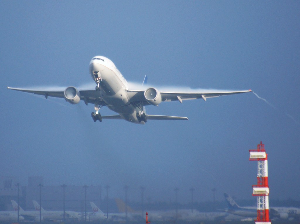 シリーズ旅客機　空気の流れ