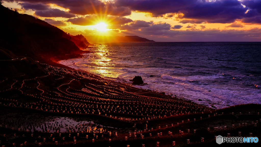 Illumination of the sunset