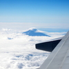 富士山上空