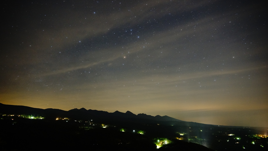 八ヶ岳の星空