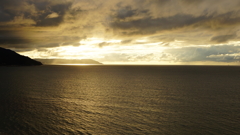 輪島湾の夕陽