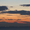 東京湾と富士山