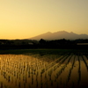八ヶ岳の夕暮れ