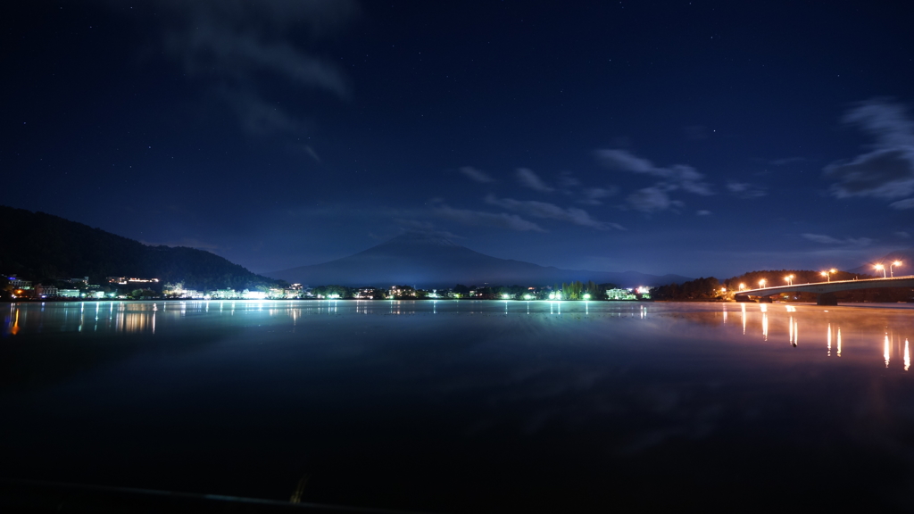 富士山三景：河口湖