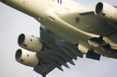 シリーズ旅客機　underbody