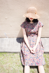 真夏の太陽。