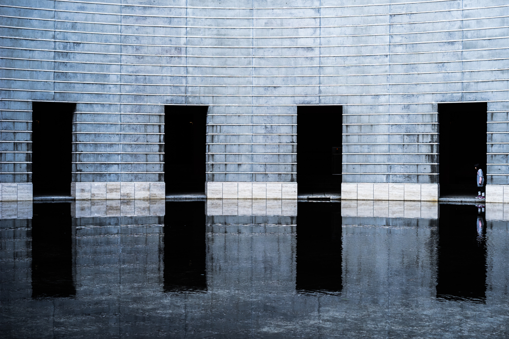 black space.