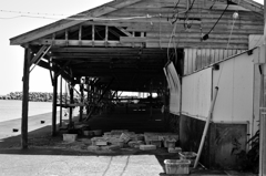 漁師の作業場