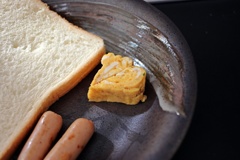 息子の玉子焼きだけ…