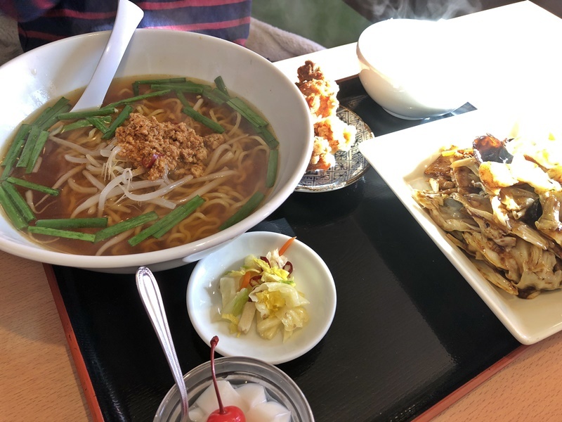 奥さん、回鍋肉定食