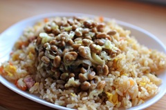 納豆炒飯
