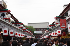 大震災後の浅草