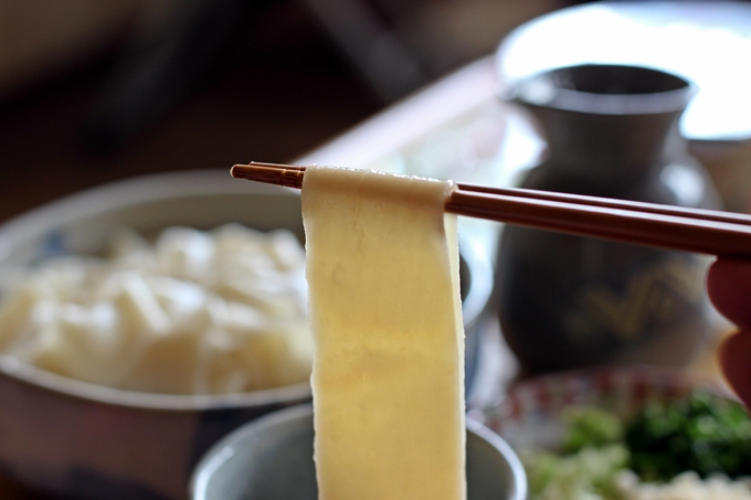 ひもかわうどん