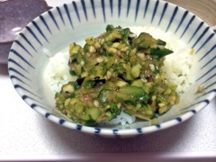 山形のだしでご飯