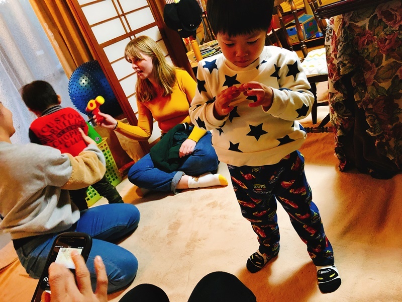 実家にて